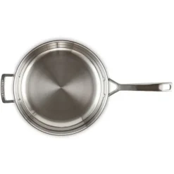 Poêle Profonde Inox 28 cm Le Creuset