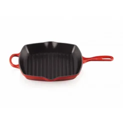 Poêle Skillet Carré 26 cm Cerise Le Creuset