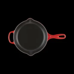 Poêle Skillet Rond 23 cm Cerise Le Creuset