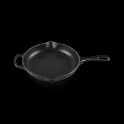 Poêle Skillet Rond 23 cm Noir Mat Le Creuset