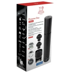 Pompe Preserve Duo pour Vin Tranquille et Effervescent Peugeot