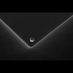 Protection Plaque de Cuisson en Verre 57 x 50 cm Noir Pebbly