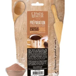 Préparation Instantanée pour Boisson Cacao 300 g Patisdécor
