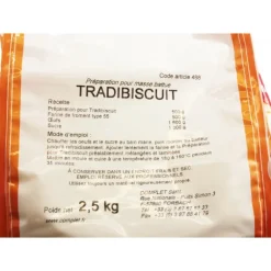 Préparation pour biscuits traditionnelles TRADIBISCUIT 2.5Kg