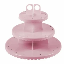 Présentoir à Cupcakes Plastique Ø 30 cm x H 24 cm Ibili