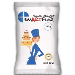 Pâte à Sucre Bleu Blue Velvet 250g Smartflex