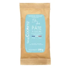 Pâte à Sucre Bleu Clair 250 g ScrapCooking