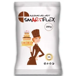 Pâte à Sucre Marron Brown Velvet 250g Smartflex
