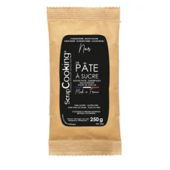 Pâte à Sucre Noire 250g ScrapCooking