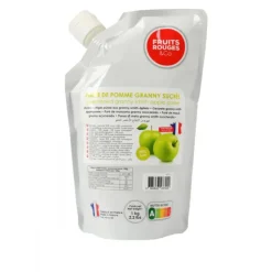 Purée de Pomme Verte Granny Smith 1kg Fruits Rouges & Co