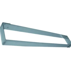 Rectangle Inox sans Fond 9 x 57 cm H.3,5 cm