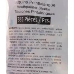 Requins Peintlalangue x 385 - Bonbons Halal
