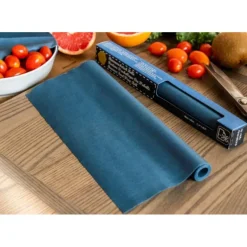 Rouleau Emballage Alimentaire Cire Abeille Bleu Jeans 93 x 29 cm Nuts