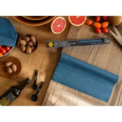 Rouleau Emballage Alimentaire Cire Abeille Bleu Jeans 93 x 29 cm Nuts