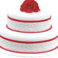 Ruban Pate à Sucre Blanc Arabesque 1,25 m x H 5 cm Patisdécor