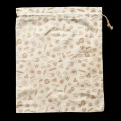 Sac à Vrac Coton Bio Brun 50 x 45 cm Pebbly