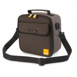 Sac Lunch Isotherme + 2 Boîtes Hermétique Plastique Orange Ibili