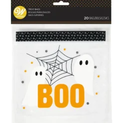 Sachet Bonbon Fantômes Boo 20 x 17 cm (x20) Wilton