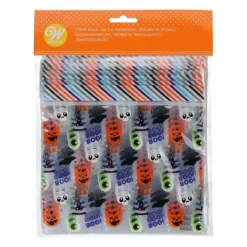Sachet Bonbon Transparent Halloween Wilton (x20)