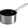 Saucier anti-adhérent inox Le Creuset