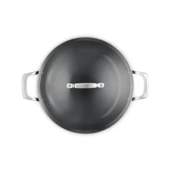 Sauteuse Antiadhérente Essentiel Céramique 30 cm et couvercle Le Creuset