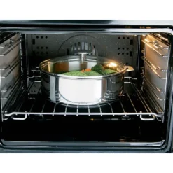 Sauteuse Casteline Ø 24 cm Manche Amovible Inox Cristel
