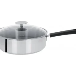 Sauteuse Mutine Ø 26 cm Manche Fixe Anti-Adhésive Inox Cristel