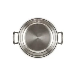 Sauteuse Provençale en Inox et Couvercle 30 cm Le Creuset