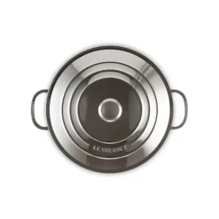 Sauteuse Provençale Inox Signature 30 cm et couvercle Le Creuset