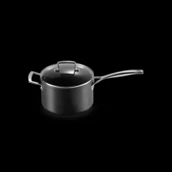 Set 3 Pièces Casseroles Les Forgées avec Couvercle en Verre Le Creuset