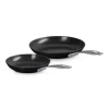 Set 2 Poêles Antiadhérentes Essentiel Céramique 24 et 28 cm Le Creuset