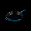 Skillet Rond Profond 26cm en Fonte Deep Teal Le Creuset
