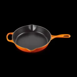 Skillet Rond Profond 26cm en Fonte Volcanique Le Creuset