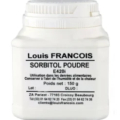 Sorbitol E420i en Poudre 150 g Louis François