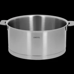 Série de 3 Casseroles Strate Amovible Inox Cristel