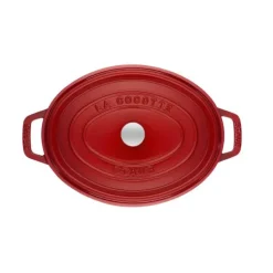 STAUB Cocotte Fonte Ovale 23 cm Rouge Cerise 2,35 L