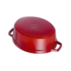 STAUB Cocotte Fonte Ovale 23 cm Rouge Cerise 2,35 L