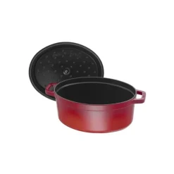 STAUB Cocotte Fonte Ovale 23 cm Rouge Cerise 2,35 L