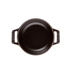 STAUB Cocotte Fonte Ronde 34 cm Noir Mat 12,6 L