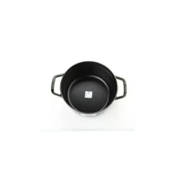 STAUB Cocotte Fonte Ronde 26 cm Vert Basilic Majolique 5,2 L