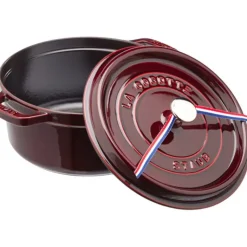 STAUB Cocotte Fonte Ronde 24 cm Grenadine Majolique 3,8 L