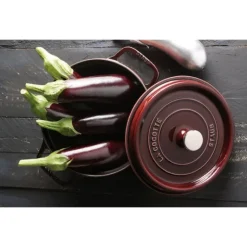 STAUB Cocotte Fonte Ronde 26 cm Grenadine Majolique 5,2 L