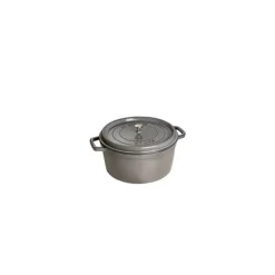 STAUB Cocotte Fonte Ronde 12 cm Gris Graphite 0,4 L