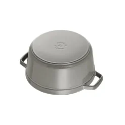 STAUB Cocotte Fonte Ronde 12 cm Gris Graphite 0,4 L