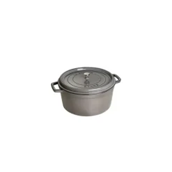 STAUB Cocotte Fonte Ronde 20 cm Gris Graphite 2,2 L