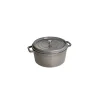 STAUB Cocotte Fonte Ronde 24 cm Gris Graphite 3,8 L