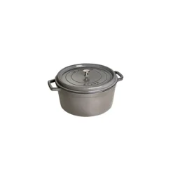 STAUB Cocotte Fonte Ronde 24 cm Gris Graphite 3,8 L