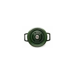 STAUB Cocotte Fonte Ronde 28 cm Vert Basilic Majolique 6,7 L