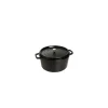 STAUB Cocotte Fonte Ronde 12 cm Noir Mat 0,4 L