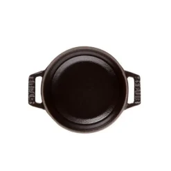 STAUB Cocotte Fonte Ronde 28 cm Noir Mat 6,7 L